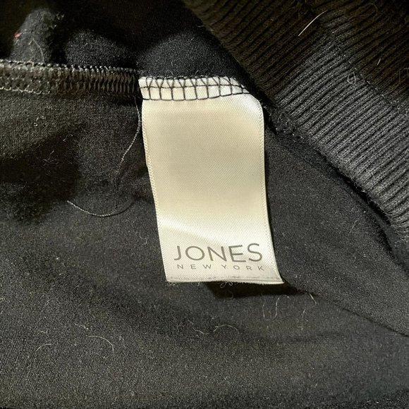 Jones New York Black Cotton Blend Skort Skirt with Shorts and Pockets XXL - Picture 5 of 6